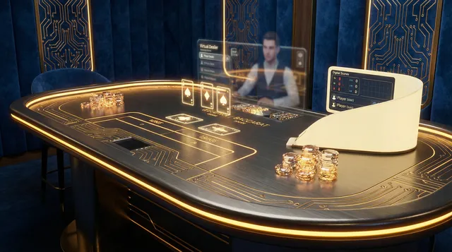 菠菜平台 平台精选全息发牌界面